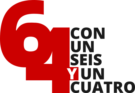 Logotipo del estudio de diseńo gráfico Con un Seis y con un Cuatro